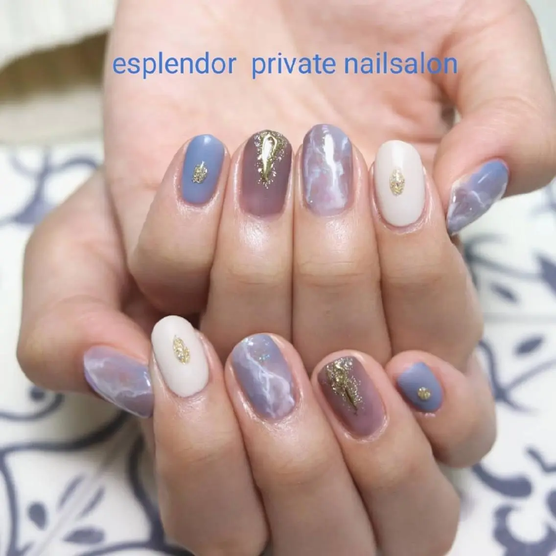 ネイル ニュアンスネイル esplendor  小野寺のネイルデザイン