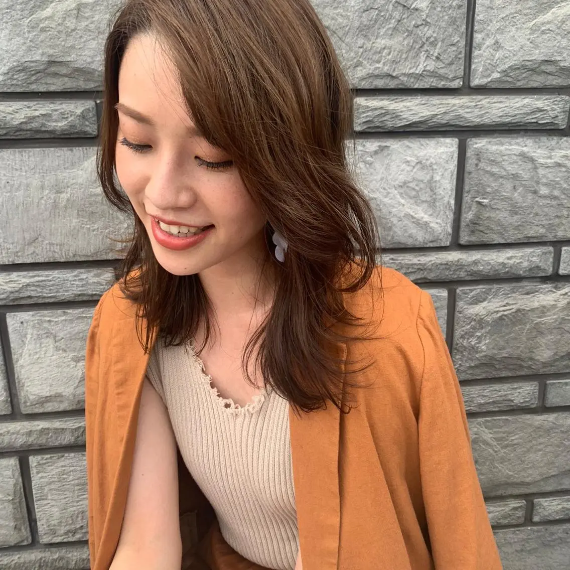カラー RuLaN AMIのヘアスタイル