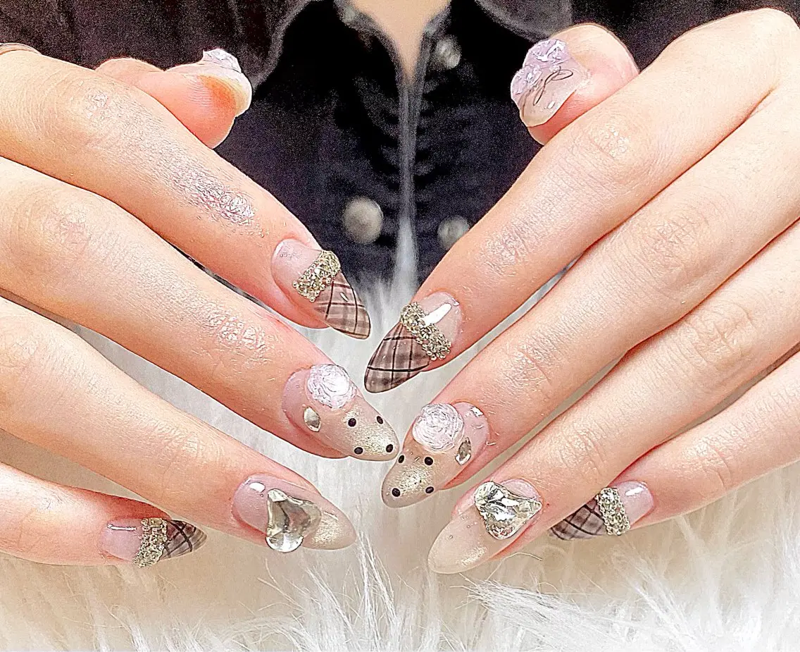 ネイル アートネイル 持ち込み 🦋✨ MARIKO✨🦋のネイルデザイン