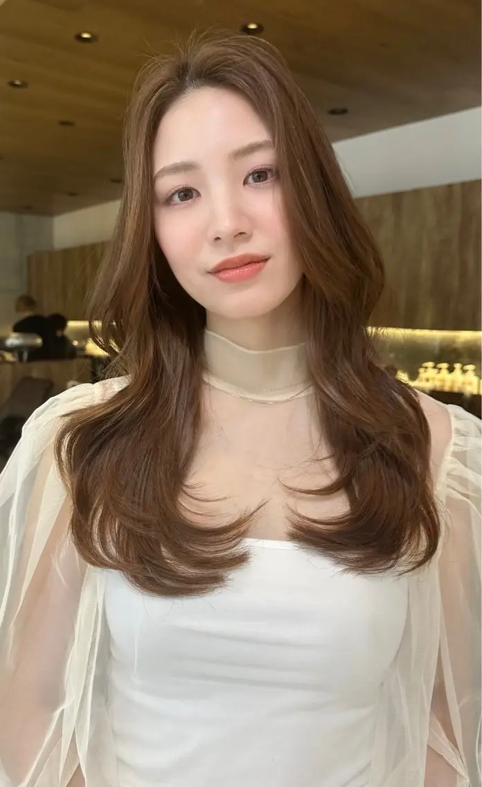 カラー ひな🌻 縮毛矯正モデル募集中のヘアスタイル