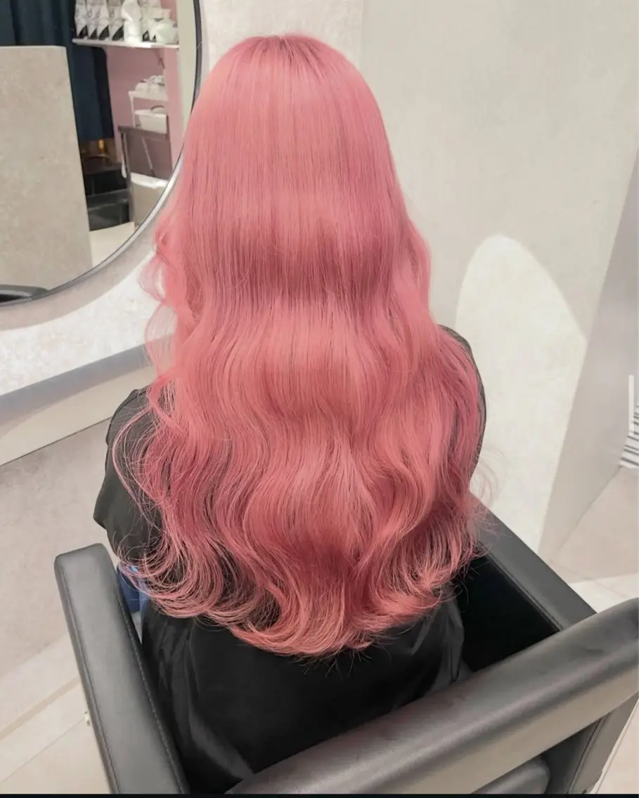 ロング カラー ヘアカラー ナチュラル・ハイトー ン🏆HINOKIのヘアスタイル