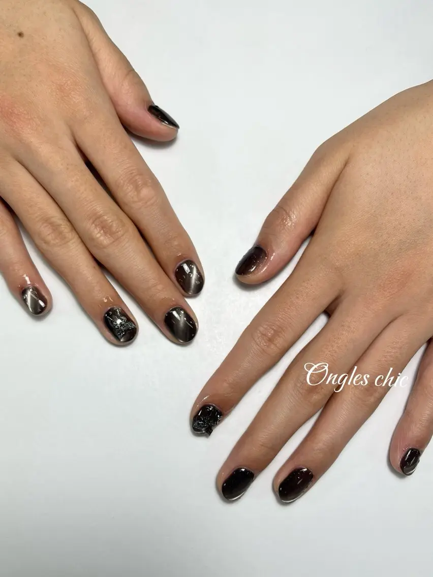 ネイル ハンドネイル ongles chicのネイルデザイン