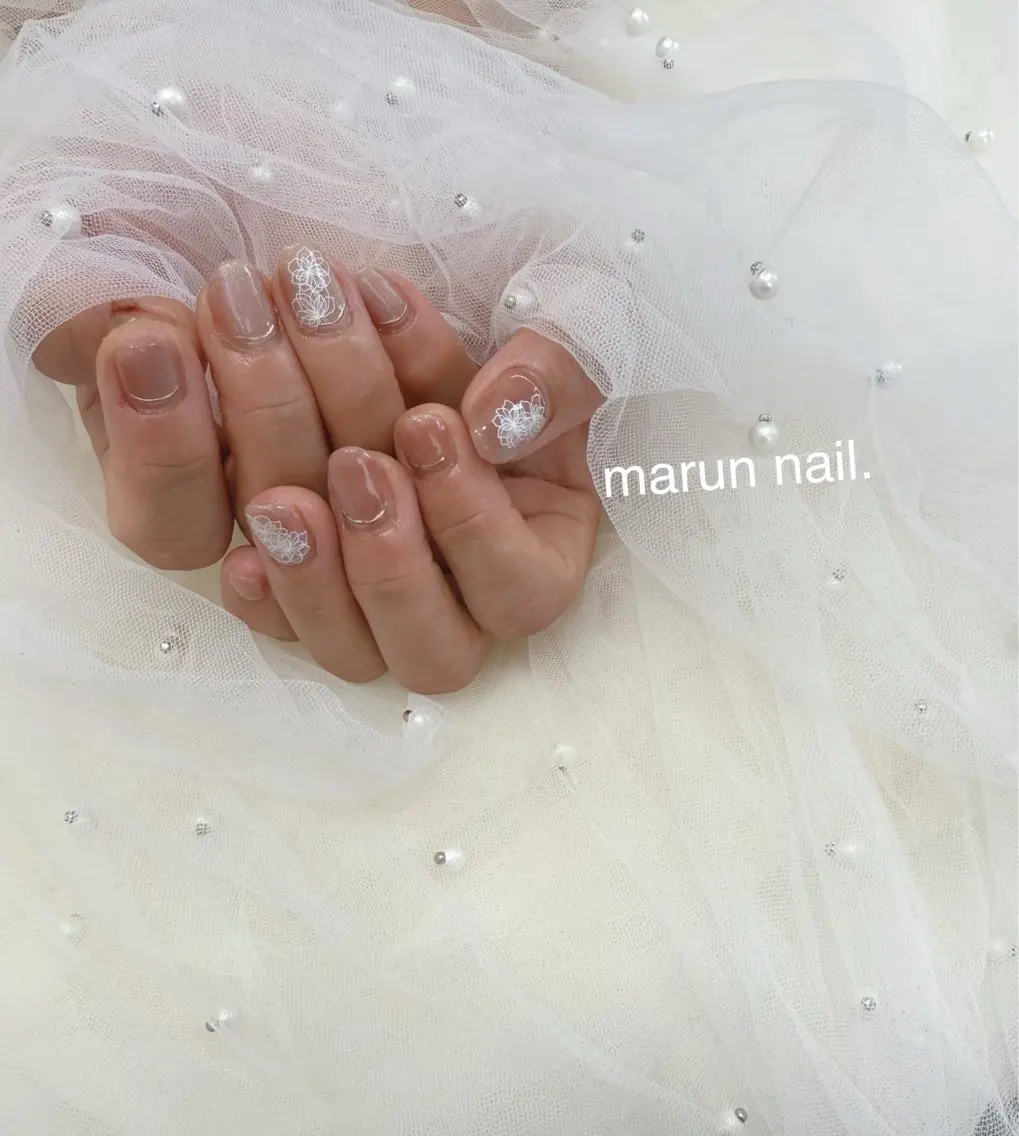 ネイル ハンドネイル marun._ megumi.のネイルデザイン