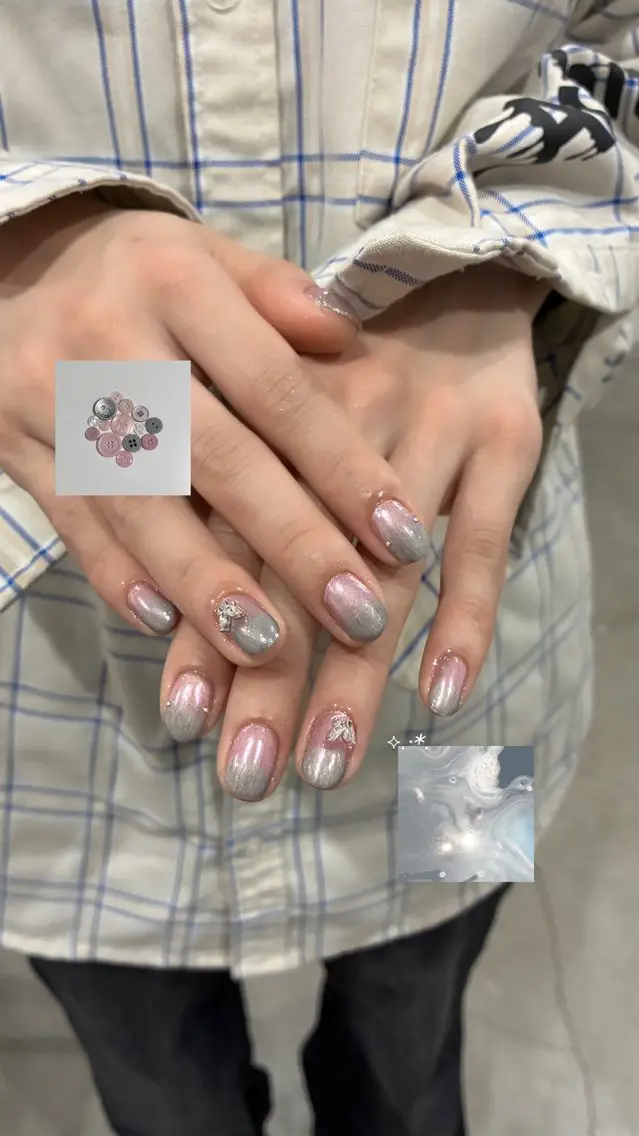 ネイル ハンドネイル 🎼CAFUNÉ_ TOKYO.•*¨のネイルデザイン