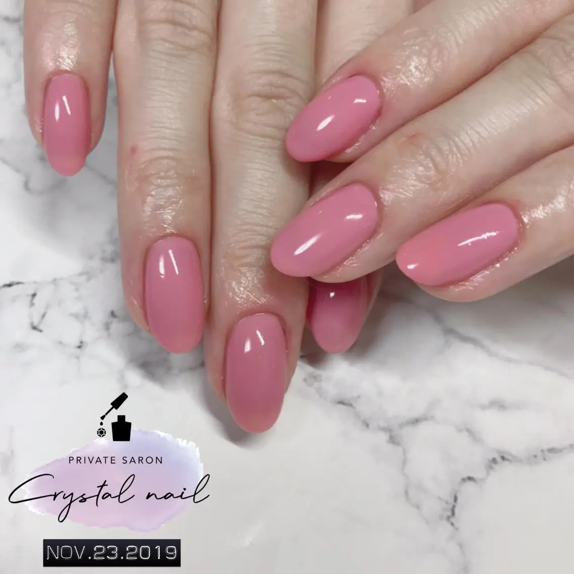 ネイル ピンク SCENERY NAILのネイルデザイン