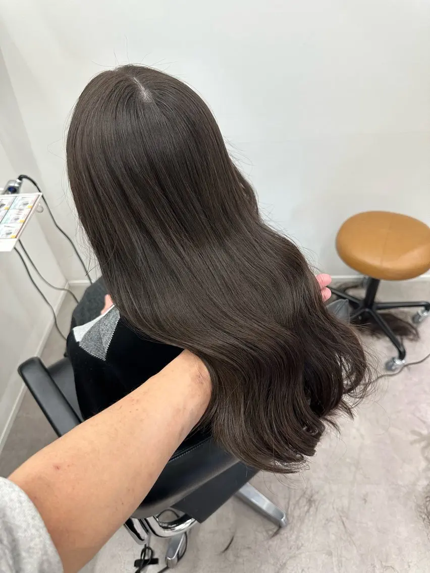 カラー カット パーマ ボブパーマ/デジパ 松原吹季のヘアスタイル