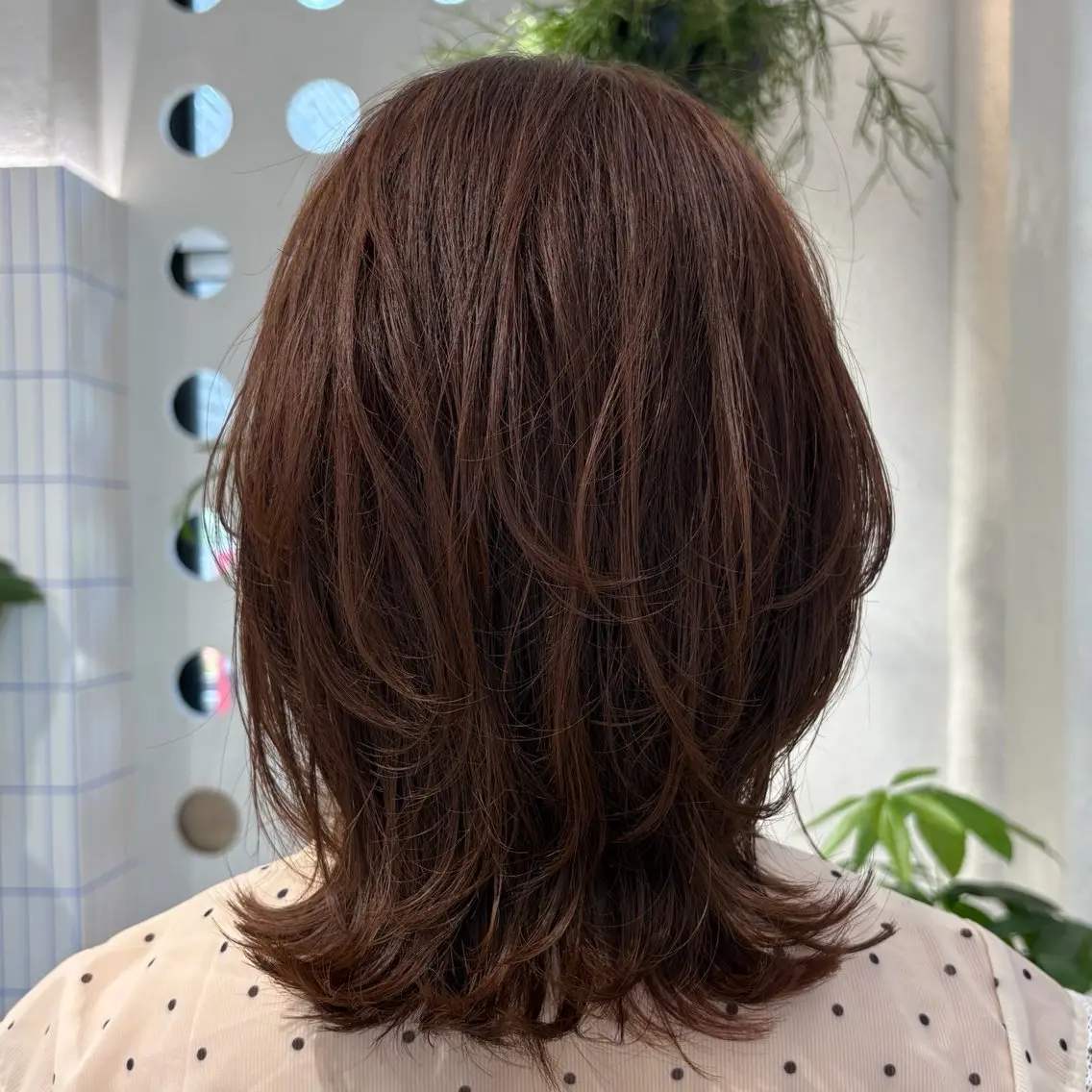 ミディアム 透明感カラー🫧 Legit RISAのヘアスタイル