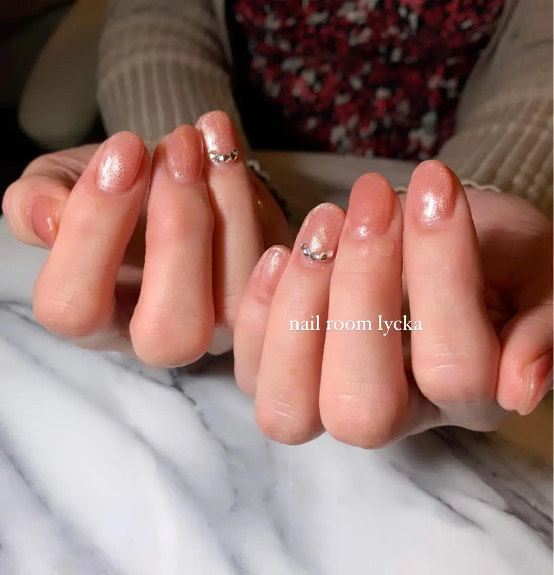 ネイル ネイルルームリッカ 𝐦𝐚𝐲𝐮のネイルデザイン