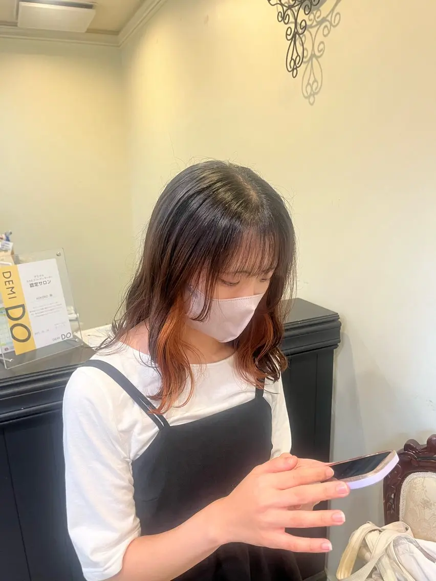 ミディアム みゆ/ カラーリスト🎀のヘアスタイル