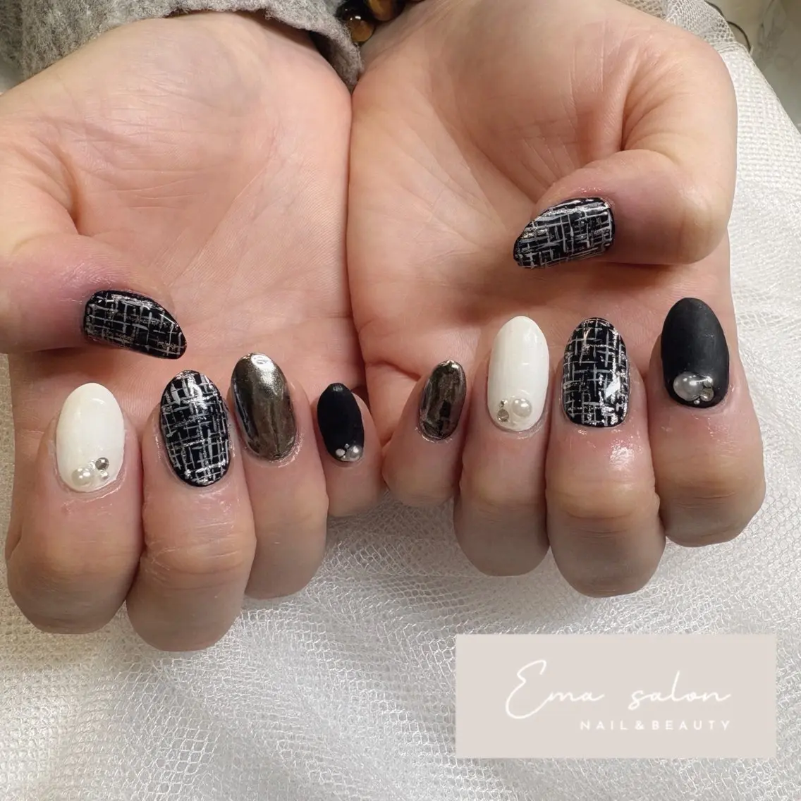 ネイル ハンドネイル Ema salon satomiのネイルデザイン