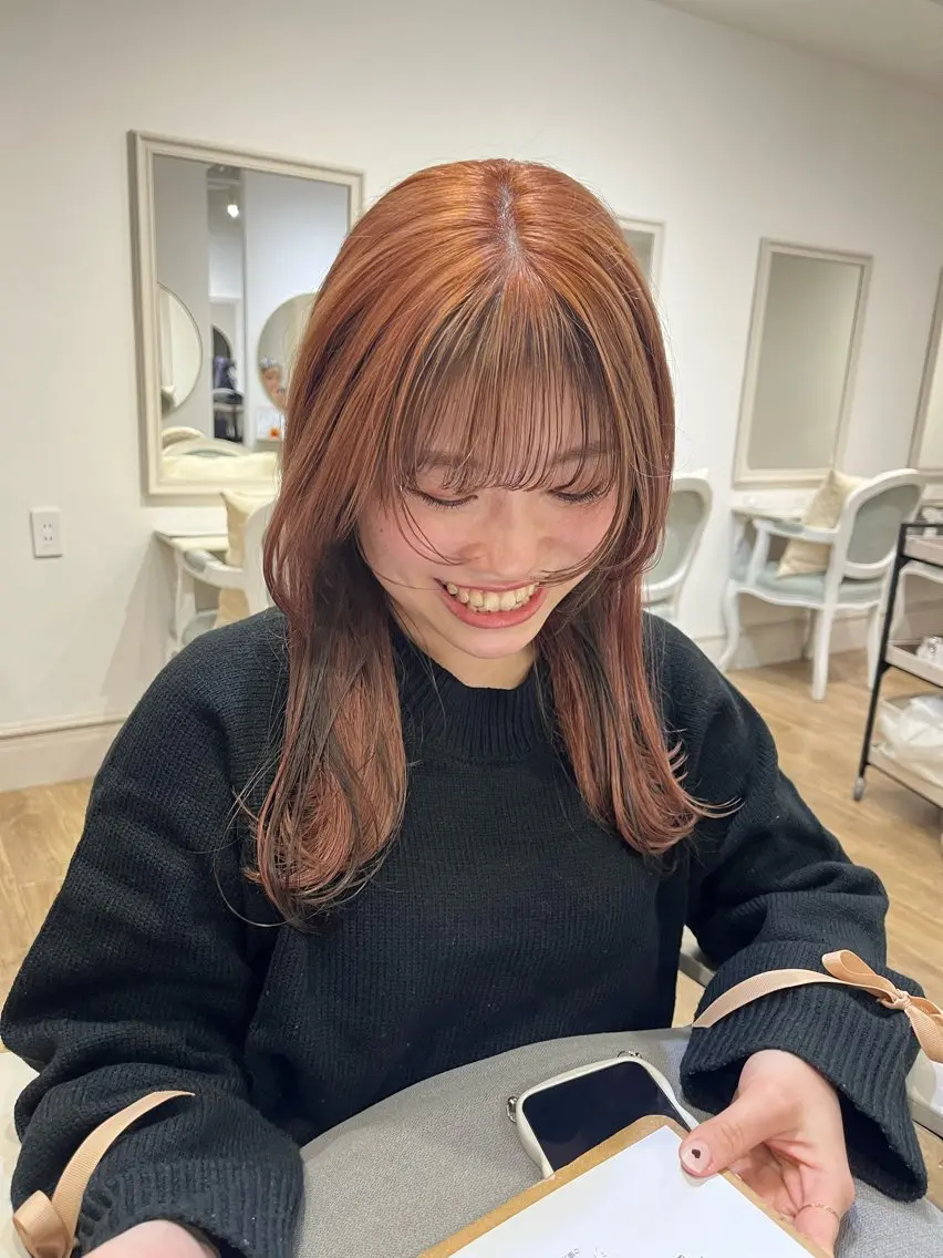 ロング カラー ベージュカラー ブリーチ ブラウンカラー ハイトーンカラー イルミナカラー ヘアカラー Risa🐈⬛/ グレージュ/透明感のヘアスタイル