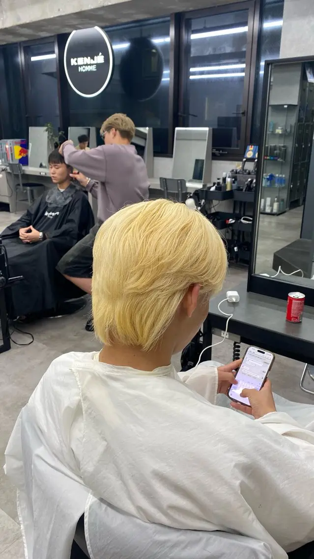 カラー 水野 ハルトのヘアスタイル