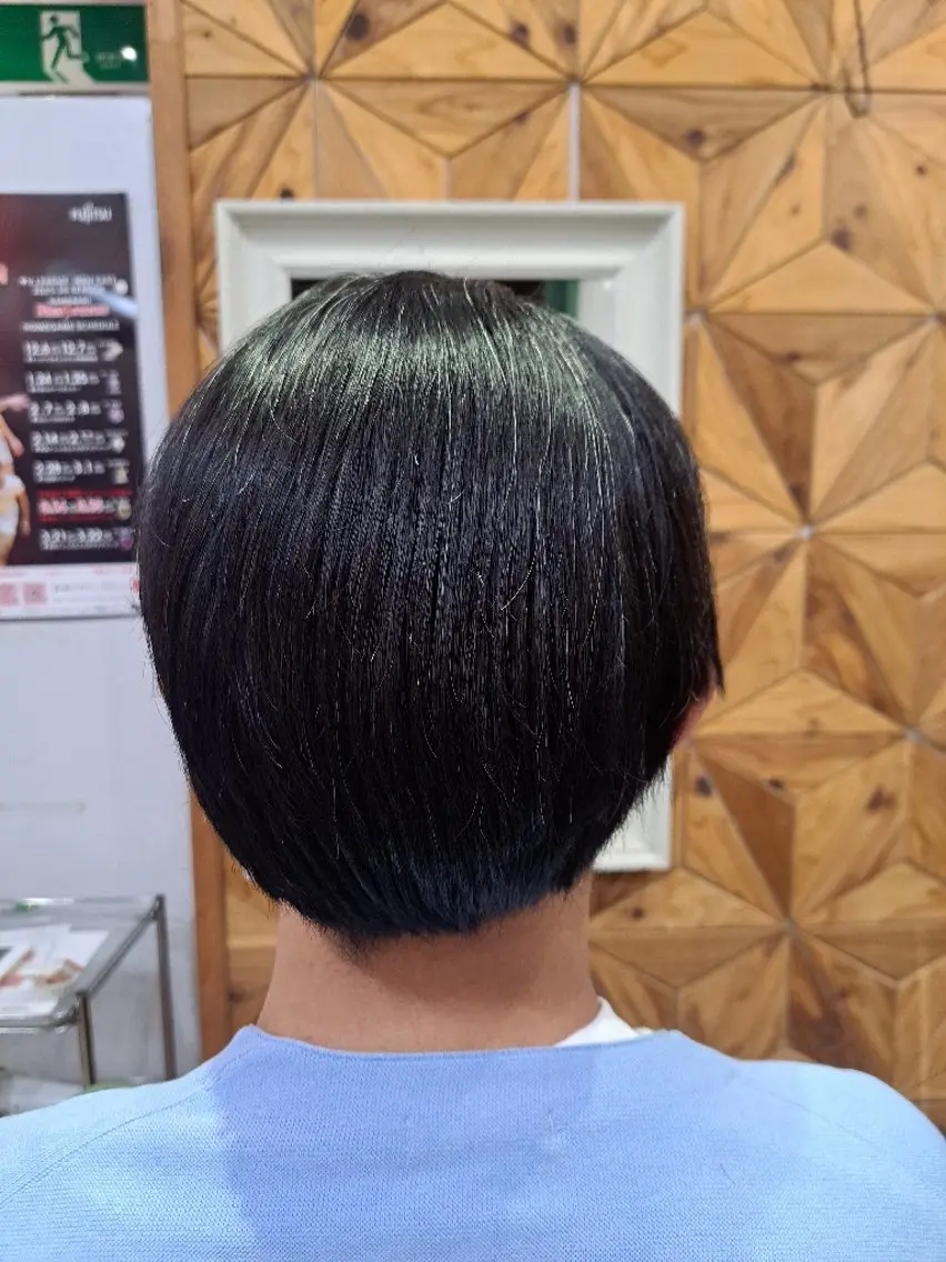 パーマ 縮毛矯正 クボ タのヘアスタイル