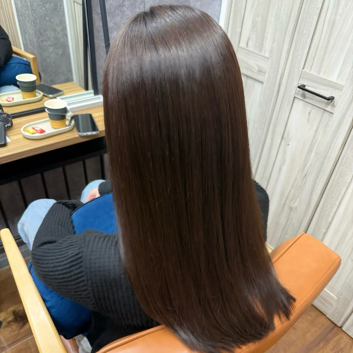ロング 縮毛矯正 カット 縮毛矯正 cocoa船橋🎀 naomiのヘアスタイル