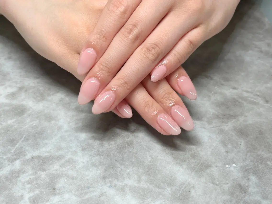 アクリル長さだし10本ワンカラー💅🏻（オフなし）の写真