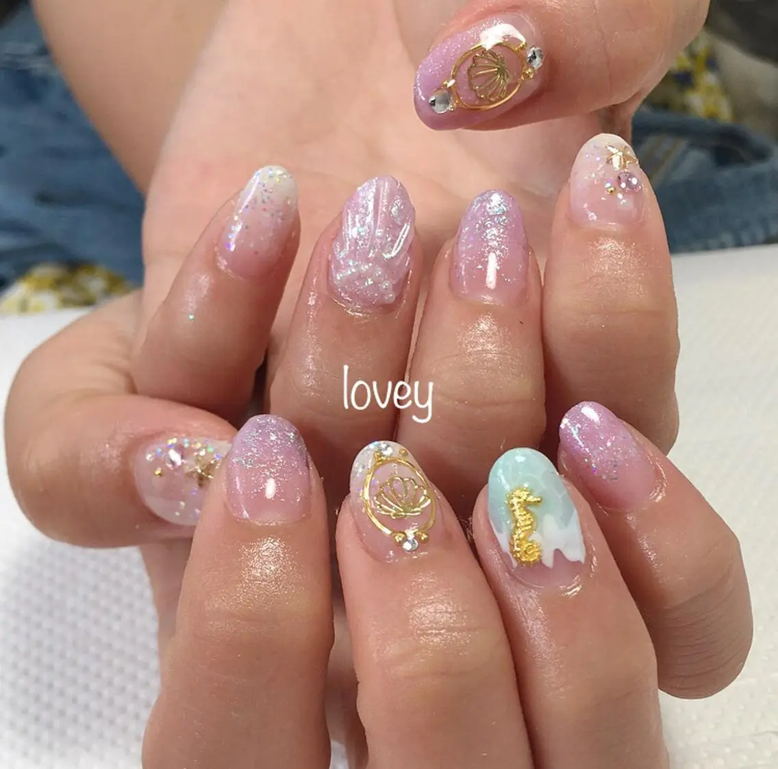 ネイル プライベートサロン loveyのネイルデザイン