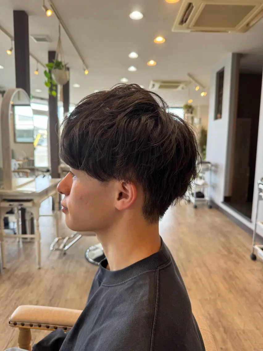 ショート パーマ メンズ メンズパーマ スパイラルパーマ 縮毛矯正/髪質改善 山口泰広のヘアスタイル