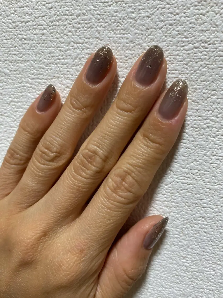 ネイル キラキラネイル 自宅サロン FeelFreeのマツエク・マツパデザイン