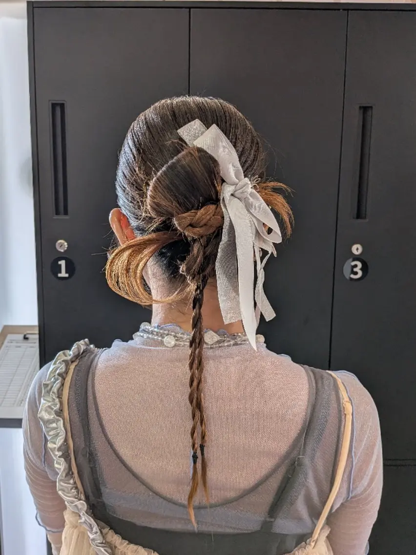 ロング ヘアアレンジ ヘアセット 🍀 tomoha🍀のヘアスタイル