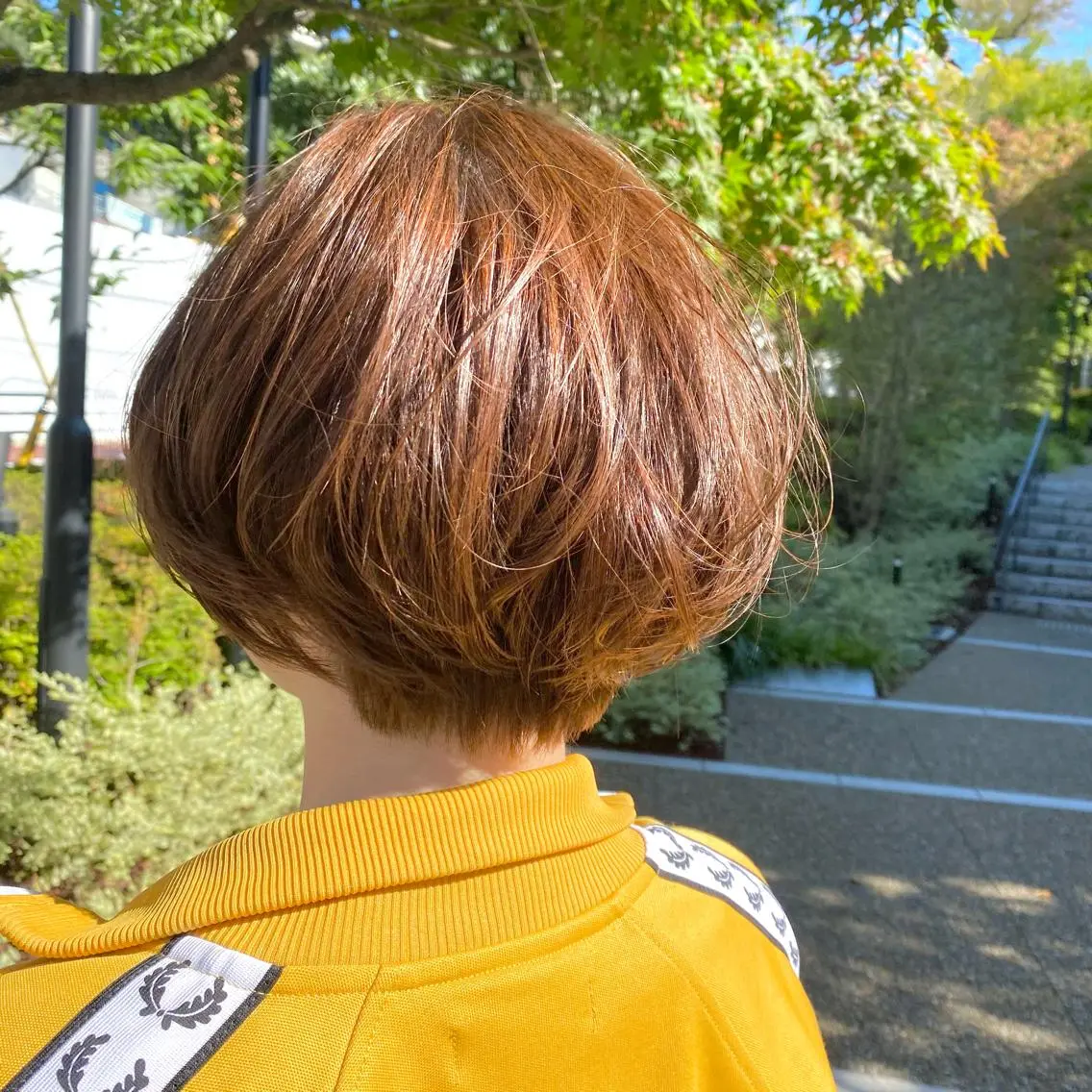 ショート 舟山 瑛太郎のヘアスタイル