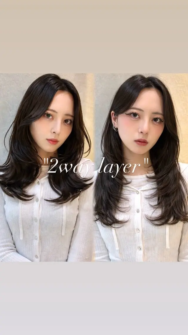 セミロング カラー カット ヘアカラー トリートメント ❣️縮毛矯正/ボブ /カラー/渡部晃輝のヘアスタイル
