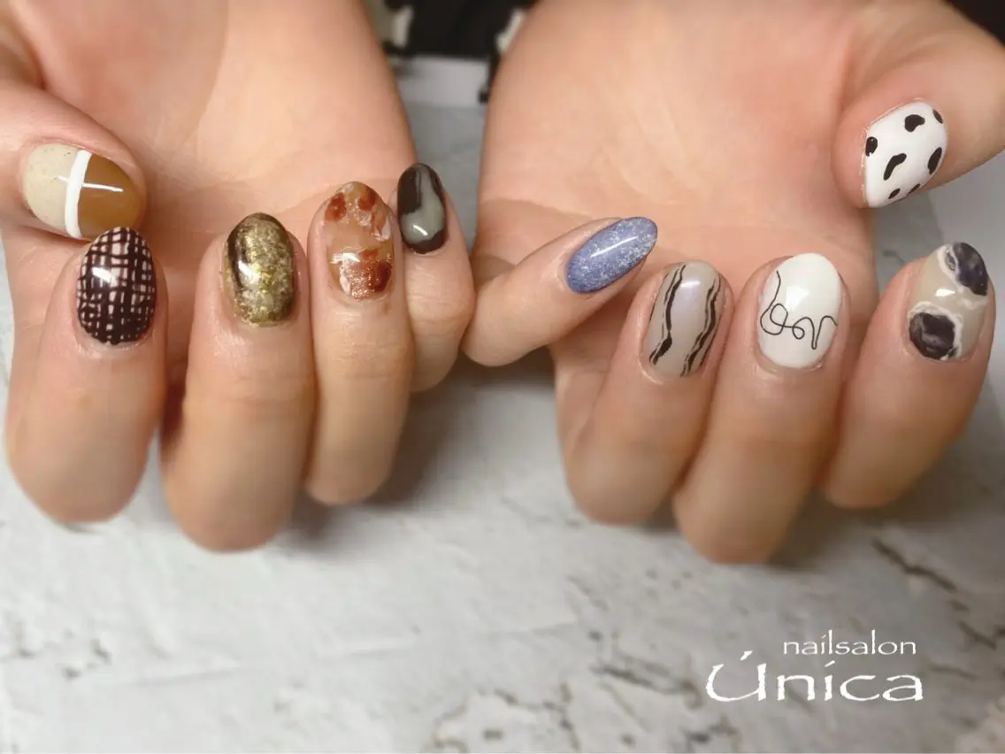 ネイル nailsalon Única　ウニカのネイルデザイン