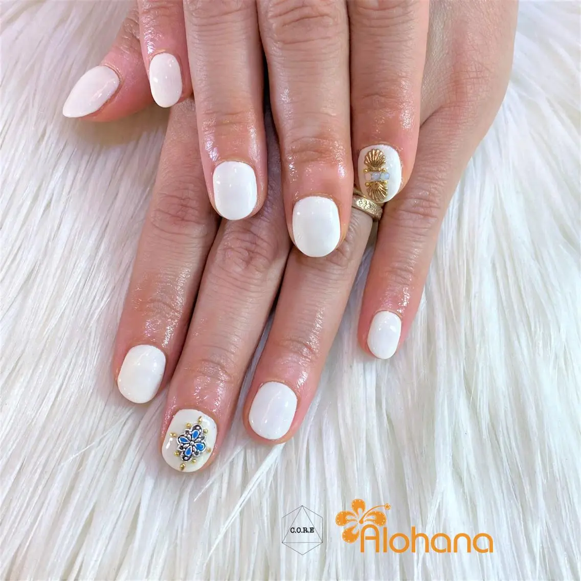 ネイル ハンドネイル Alohana Minaのネイルデザイン