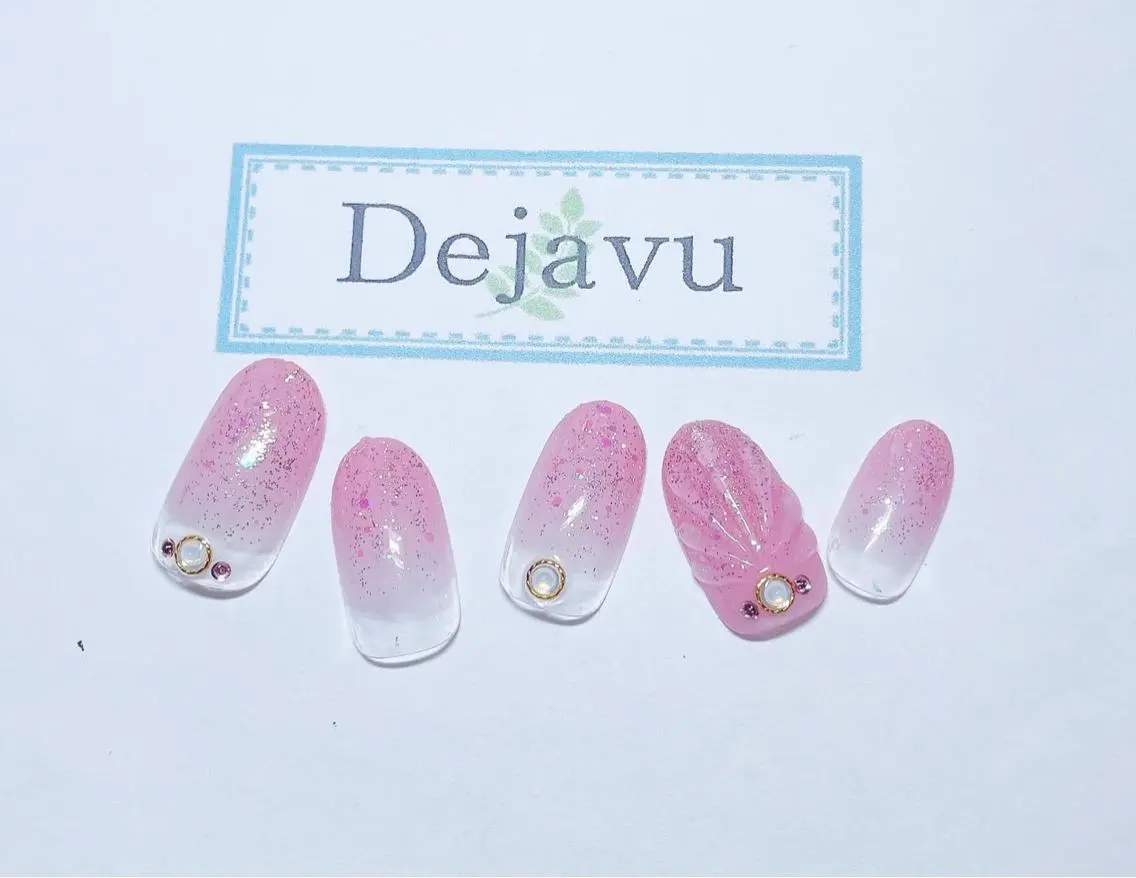 ネイル ハンドネイル Nail salon Dejavu 🌿のネイルデザイン