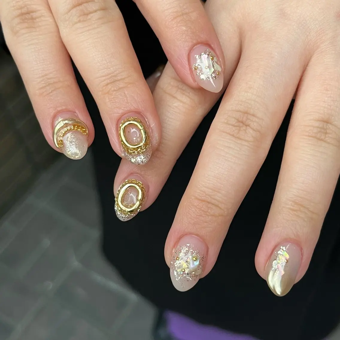 ネイル ハンドネイル 【うるちゅるnail 】🩰maiのネイルデザイン