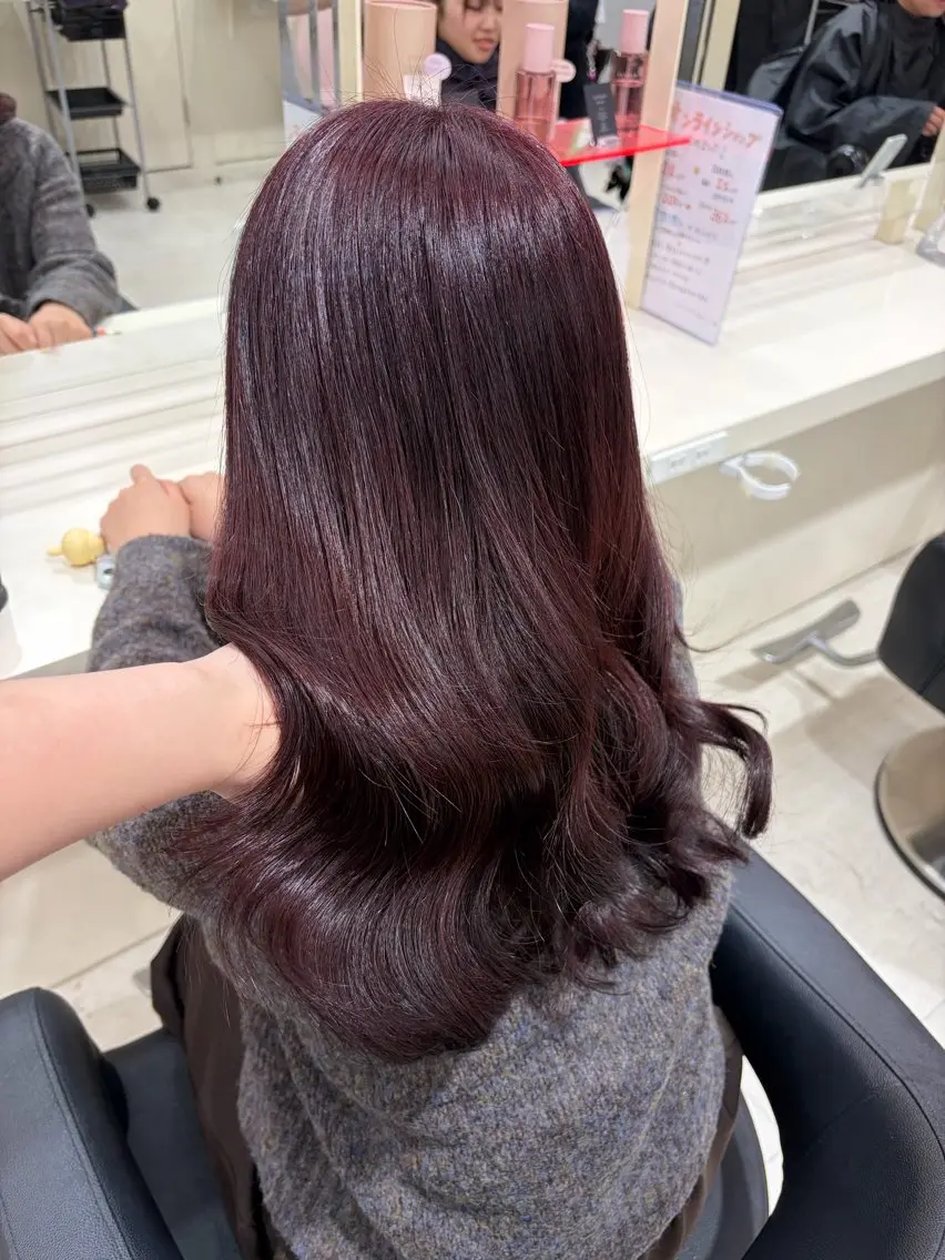 カラー ヘアカラー 暖色ガーリーヘア🎀 MEARI🩰のヘアスタイル
