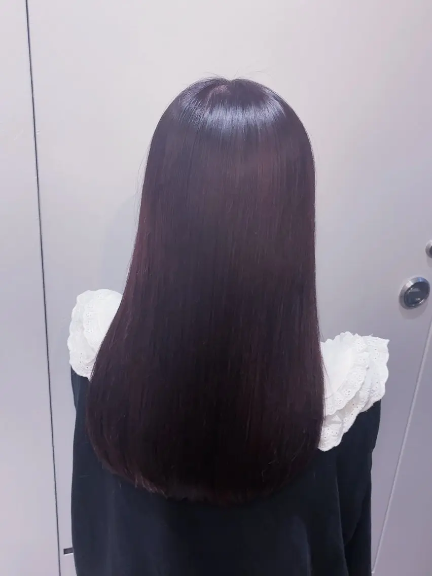 カラー + 3stepトリートメント🫧の写真