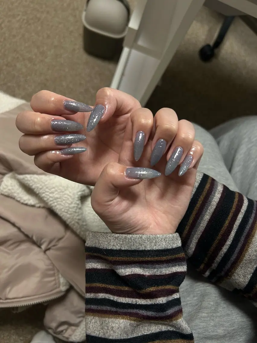 ネイル チークネイル フレンチネイル グラデーション 韓国ネイル マグネットネイル ハンドネイル Hana Nailのネイルデザイン