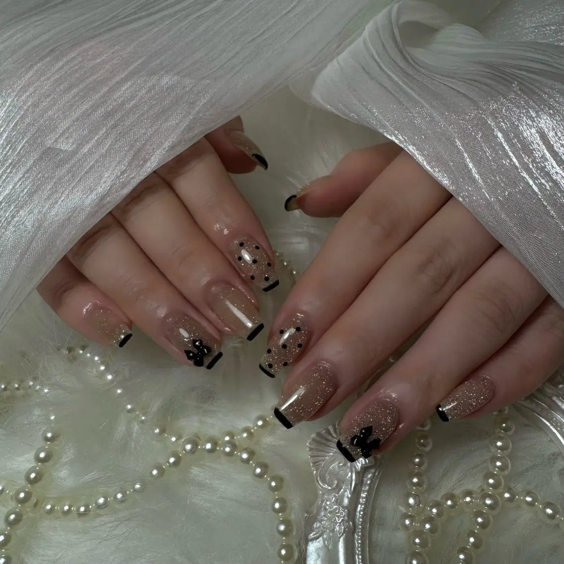 ネイル フラッシュネイル ハンドネイル nailsalon luluのネイルデザイン