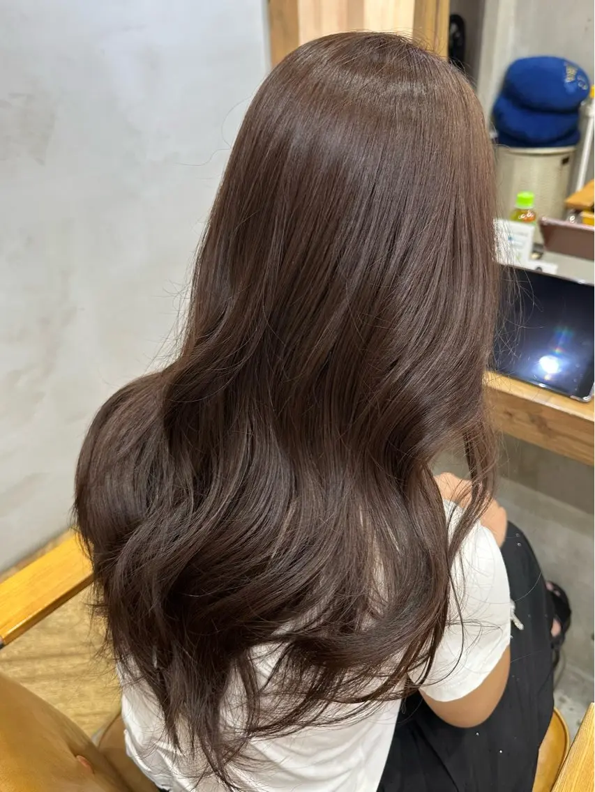ロング カラー Saffy RIOのヘアスタイル
