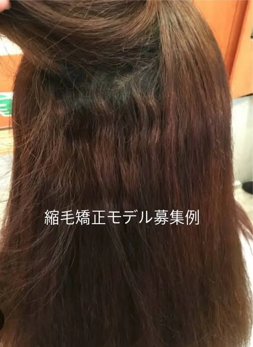 セミロング 縮毛矯正 縮毛矯正 フヅキ 🌷のヘアスタイル