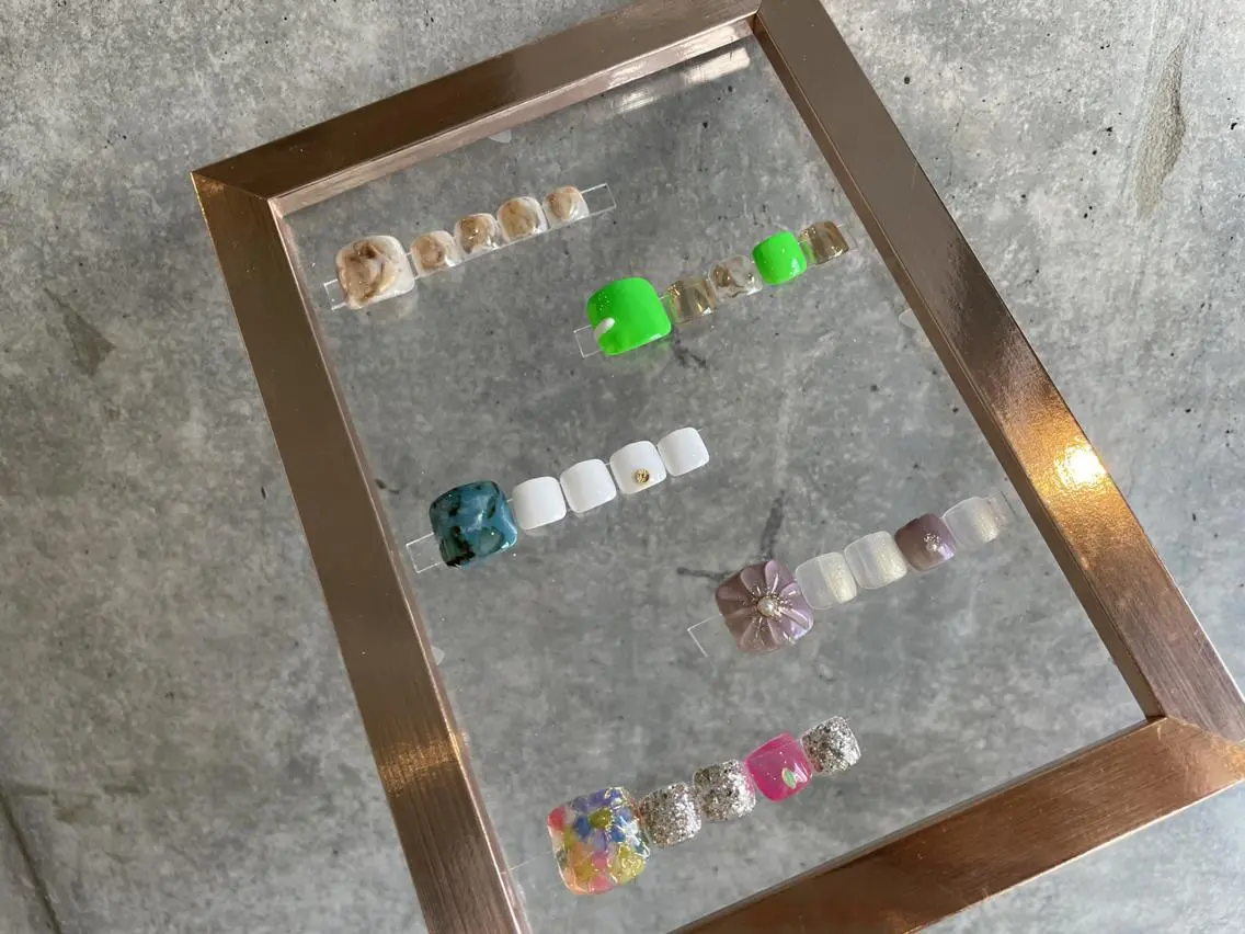 ネイル フットネイル miki 🌿のネイルデザイン