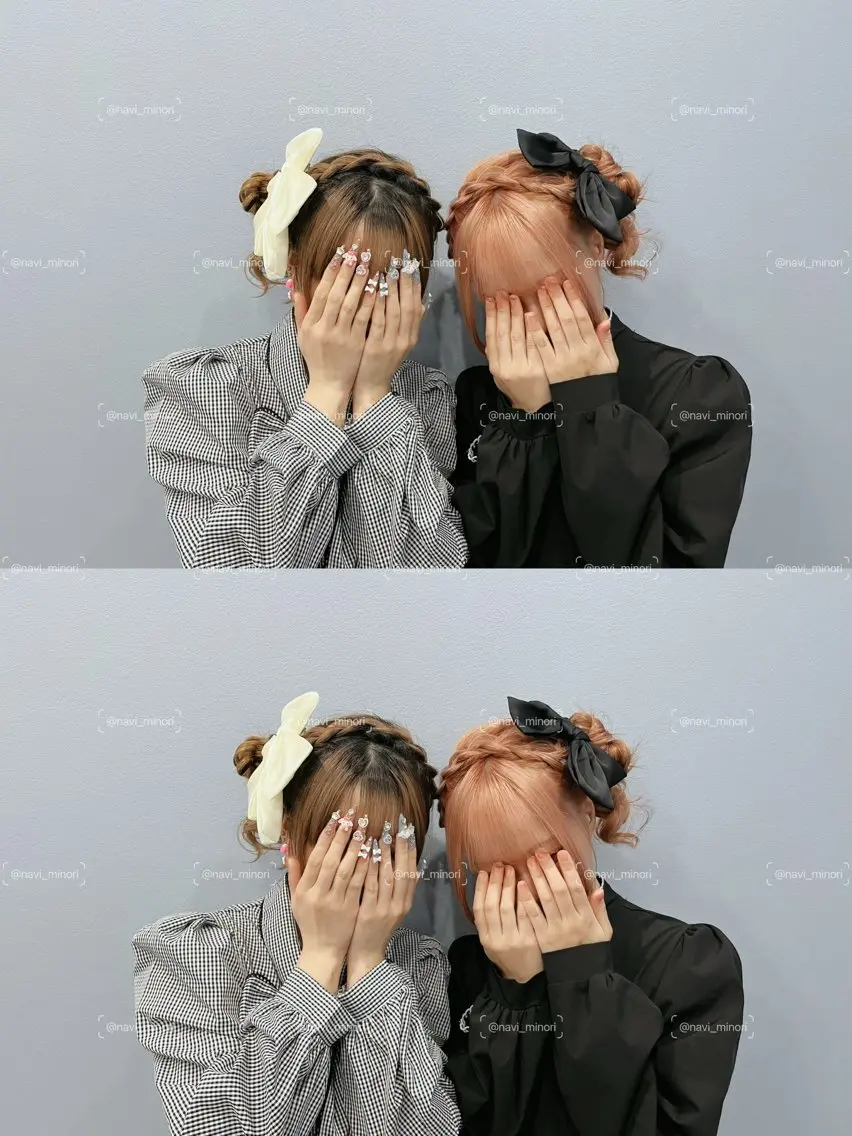 ミディアム ヘアアレンジ Hairset minoriのヘアスタイル