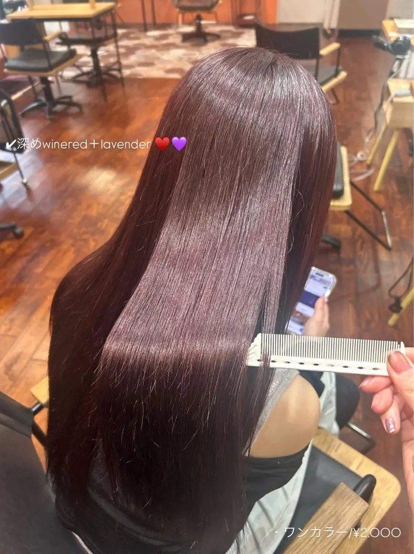 ロング カラー ブリーチ ヘアカラー 佐藤光華/JANU /カラーモデルのヘアスタイル