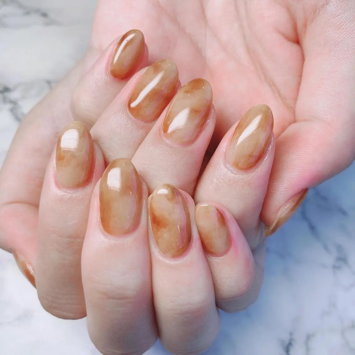ネイル ラメ(グリッター) ハンドネイル Nail salon Stellaのネイルデザイン