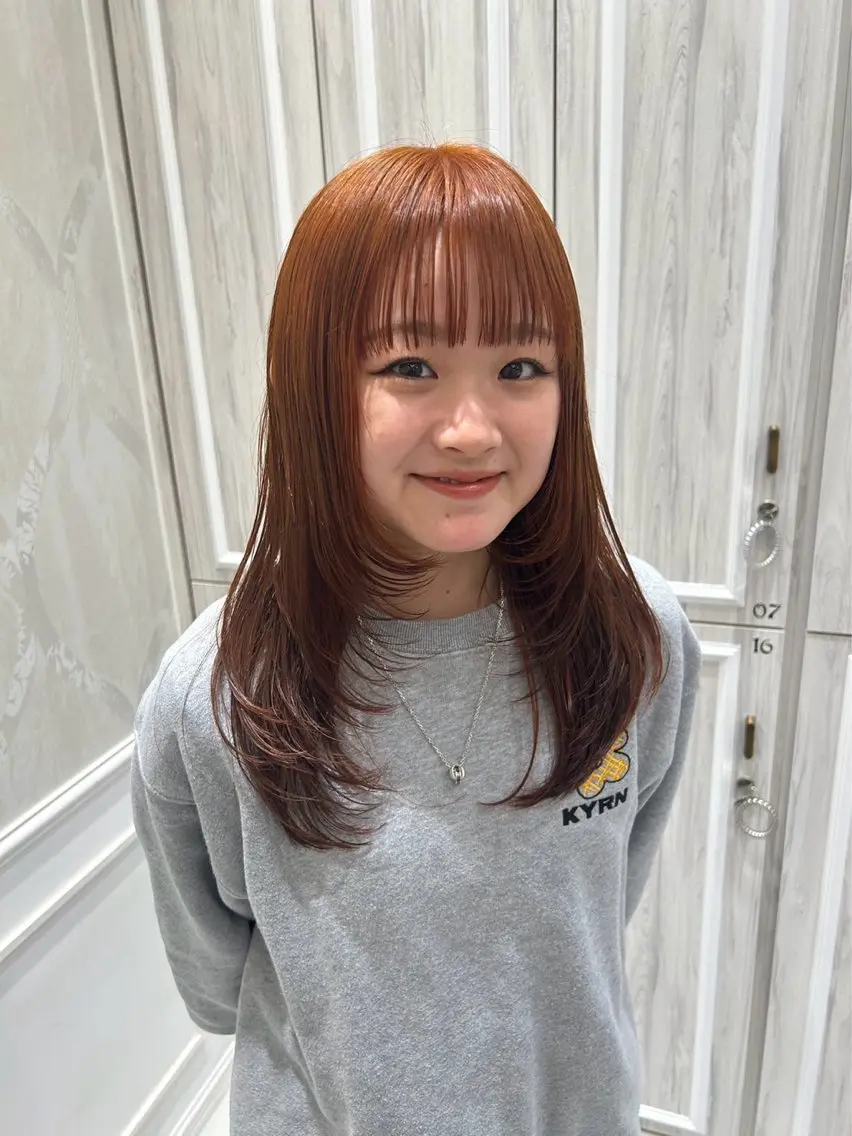 【モデル様】ブリーチ込みダブルカラー¥5000の写真