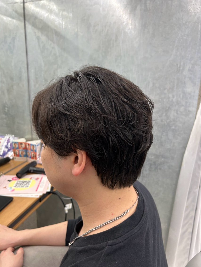 メンズカット＋ナチュラルパーマ✨🌀の写真