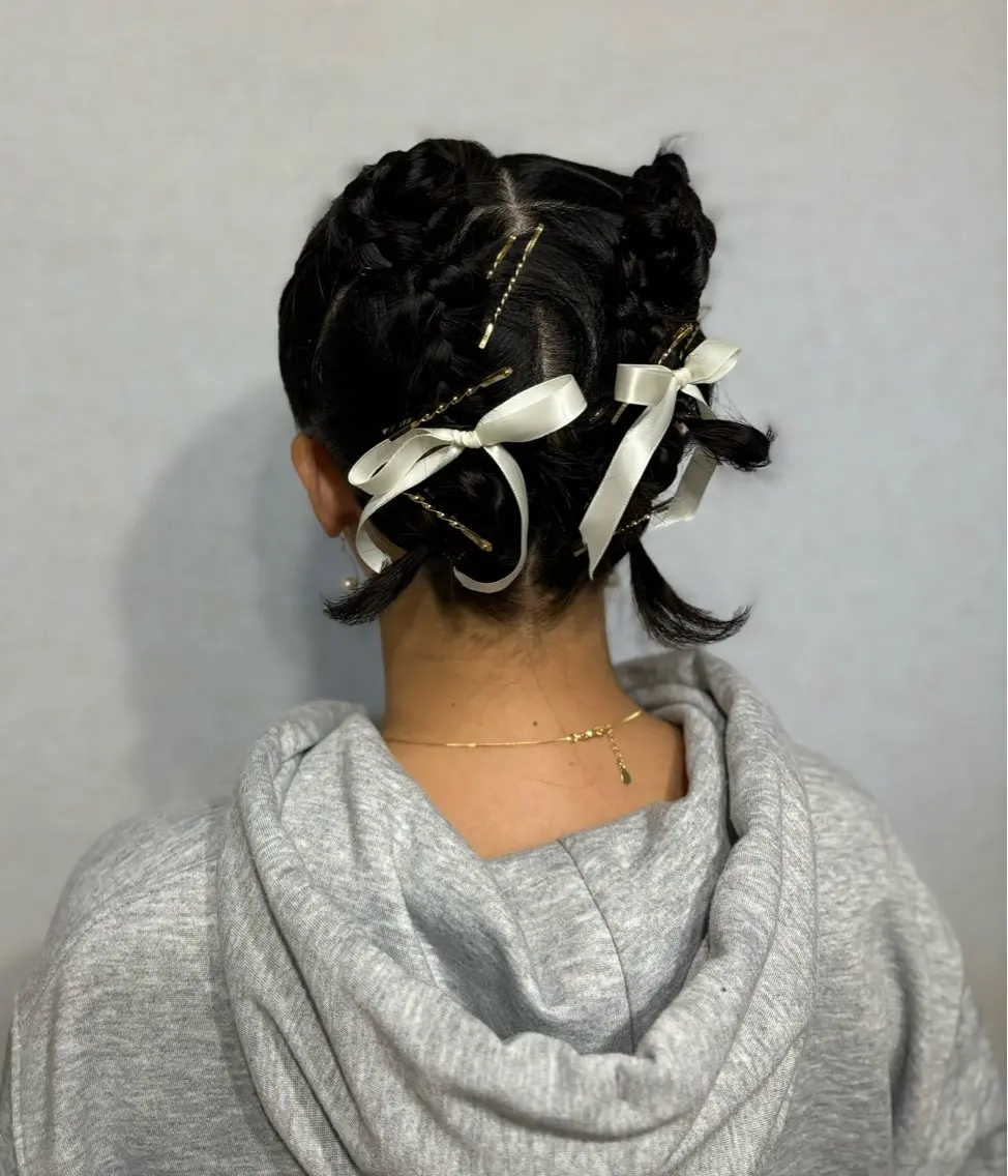 ヘアアレンジ ヘアセット hair salon【クラン】のヘアスタイル