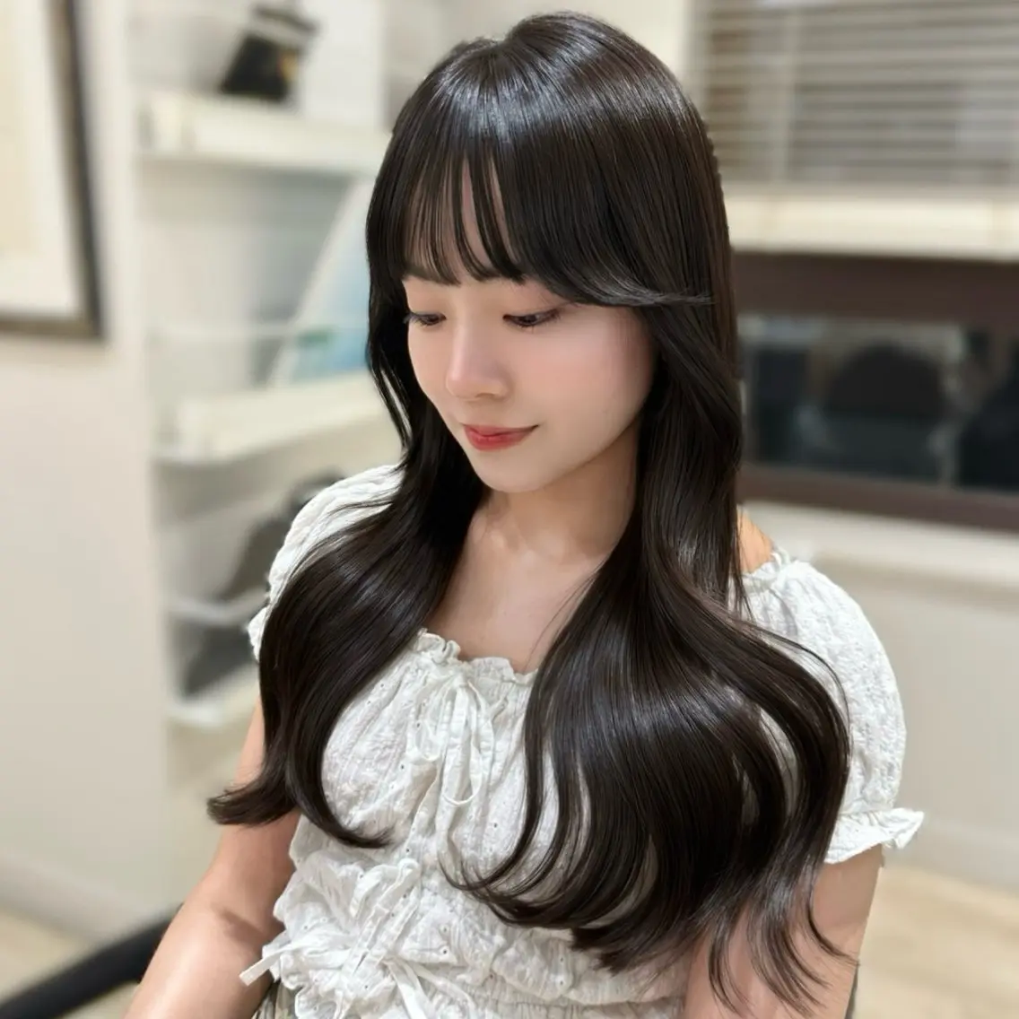 ロング くびれヘア カット ヘアカラー トリートメント 💎レイヤー.ツヤ髪 /AYAKI💎のヘアスタイル