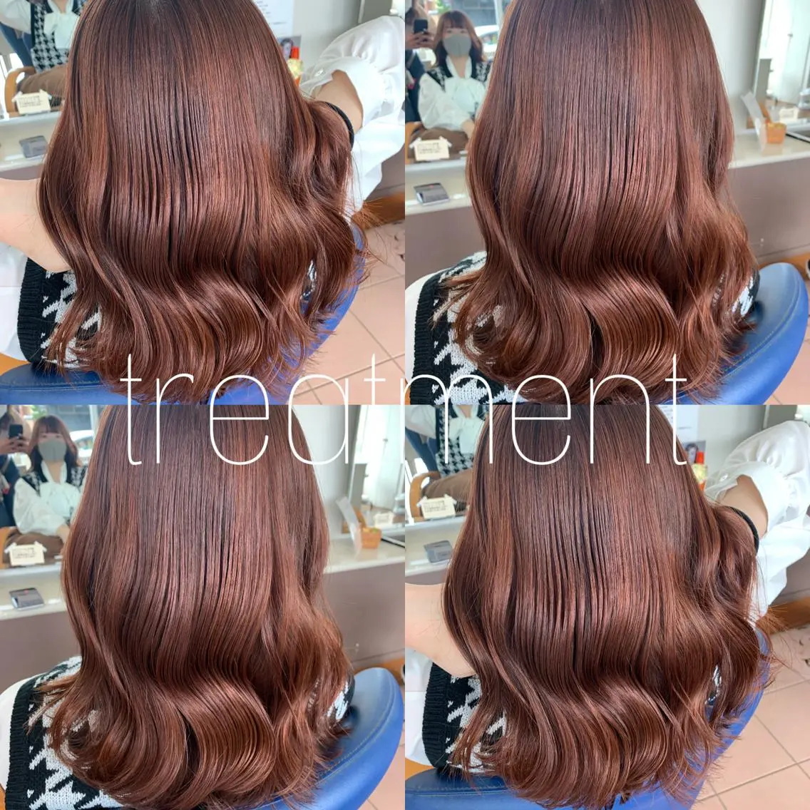 セミロング トリートメント 小澤 志穂のヘアスタイル