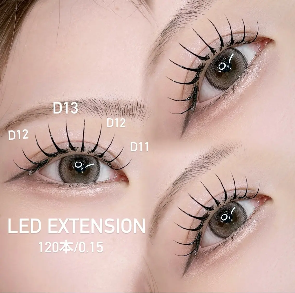 マツエク・マツパ マツエク Eye Riche chikaのマツエク・マツパデザイン