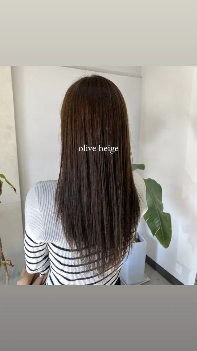 ロング ヘアカラー 透明感カラー 【問屋町】moe🪿のヘアスタイル
