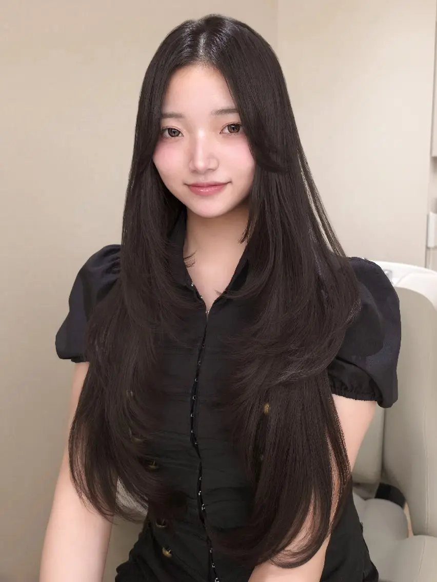 ロング ヘアカラー トリートメント coaしずく｜銀座｜ ボブ・艶髪のヘアスタイル