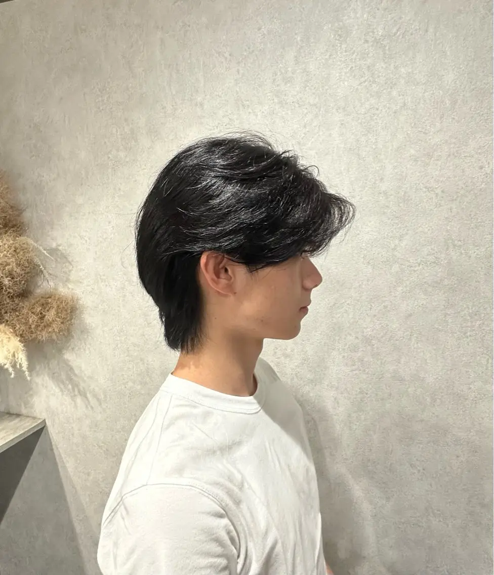 ショート カラー メンズ 松永 夏弥のヘアスタイル