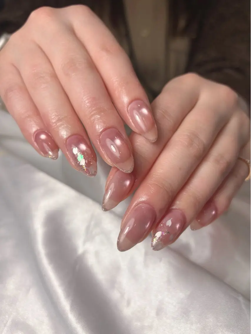 ネイル 桜ネイル 梅本 愛のネイルデザイン