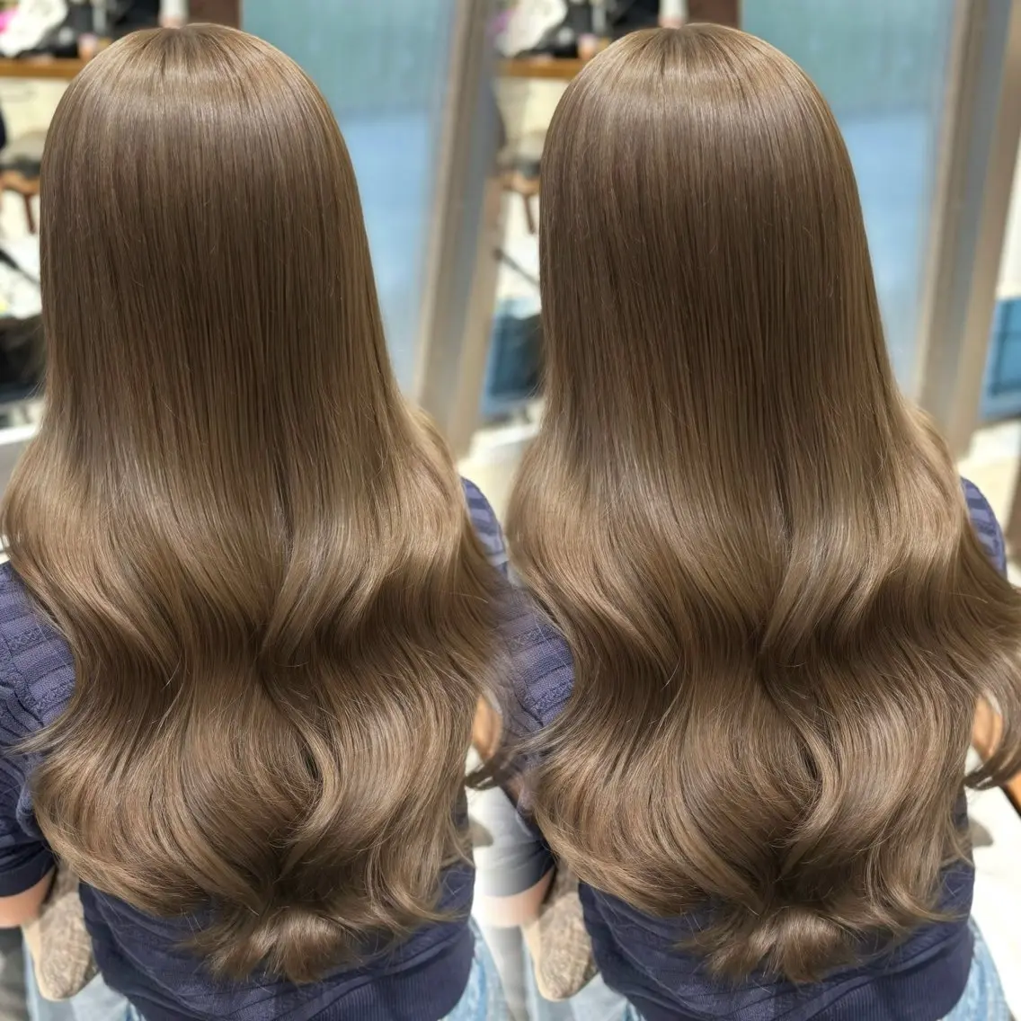カラー カット ヘアカラー トリートメント 髪質改善/透明感ヘア 🩶RURIのヘアスタイル
